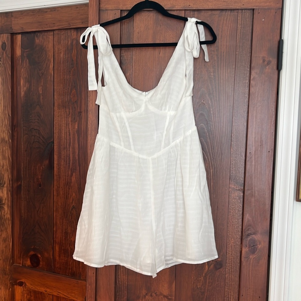 LA hearts Paxon white romper